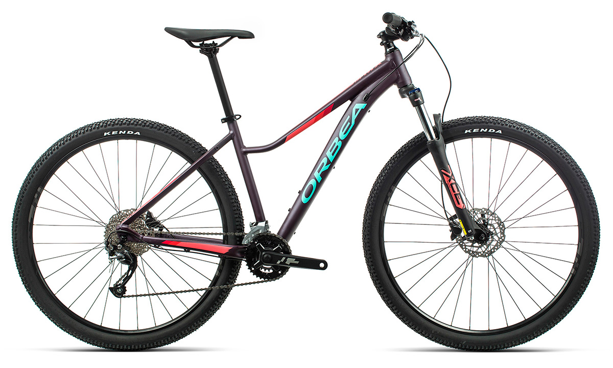 Фотографія Велосипед Orbea MX 27 ENT 40 (2020) 2020 Сіро-червоний
